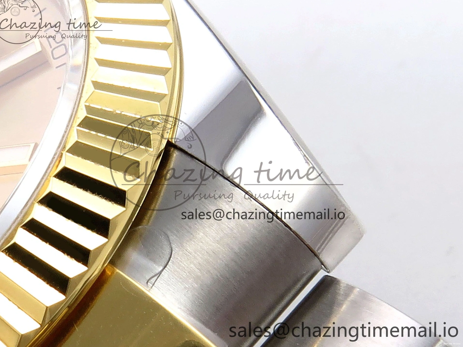 0110 Breathable DateJust 41 SS YG ARF 1:1 Best Edition 904L Steel YG Stick Dial on Oyster Bracelet SH 1260